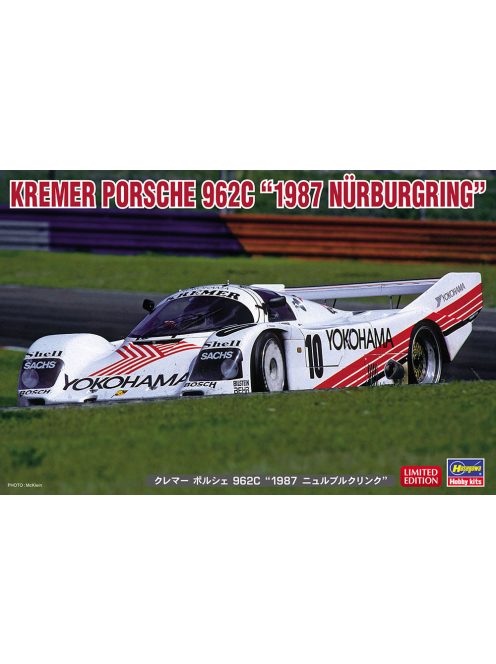 Hasegawa - Porsche 962C Team Kremer N 10 1000Km Nurburgring 1987 K.Nissen - V.Weidler