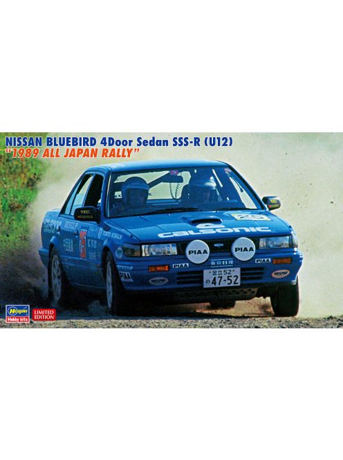 Hasegawa - Nissan Datsun Bluebird Sedan Sss-R (U12) Team Calsonic Rally Japan 1989 - N 25 - N 23