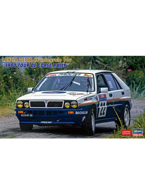 Hasegawa - Lancia Delta Hf Integrale N 22 Rally Tour De Corse 1990 P.Bernardini - P.Dran