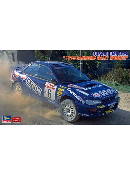 Hasegawa - Subaru Impreza N 6 Winner Rally Sanremo 1995 A.Alessandrini - P.Liatti