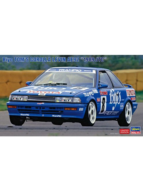 Hasegawa - Toyota Corolla Levin (Ae92) Team Biyo N 8 Jtc 1989 K.Okamoto - Y.Tanaka