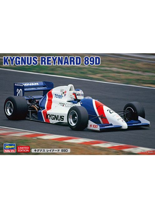 Hasegawa - Reynard F3000 89D Team Kygnus Racing N 20 Season 1989 N.Sekiyu