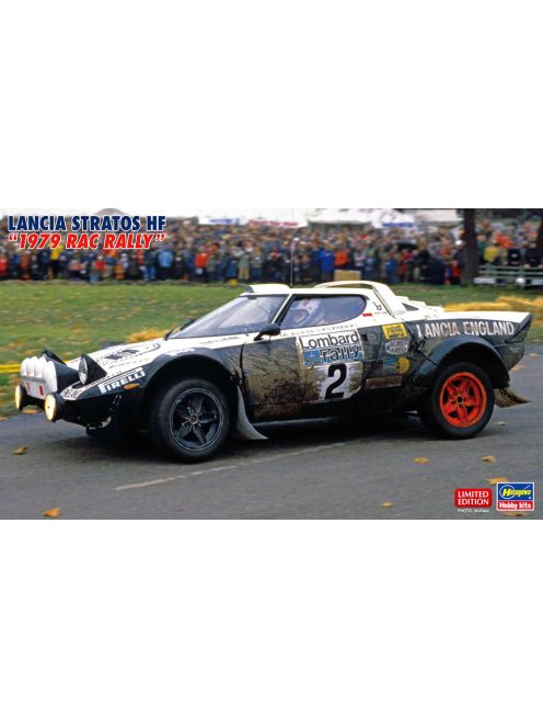 Hasegawa - Lancia Stratos Hf N 2 Rally Rac Lombard 1979 M.Alen - I.Kivimaki