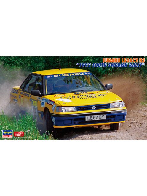 Hasegawa - Subaru Legacy Rs N 18 Rally Sweden 1992 R.Ericsson - O.Carlsson