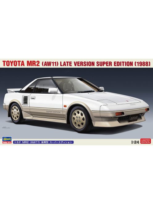 Hasegawa - Toyota Mr2 (Aw11) Late Version Super Edition 1988