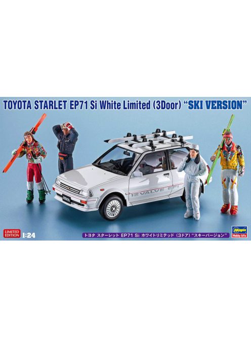 Hasegawa - Toyota Starlet Ep71 Si Ski Version 1987
