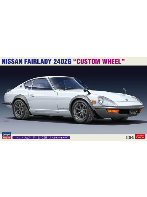 Hasegawa - Nissan Fairlady 240Zg Coupe Custom Wheels 1972