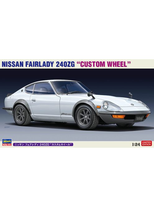 Hasegawa - Nissan Fairlady 240Zg Coupe Custom Wheels 1972