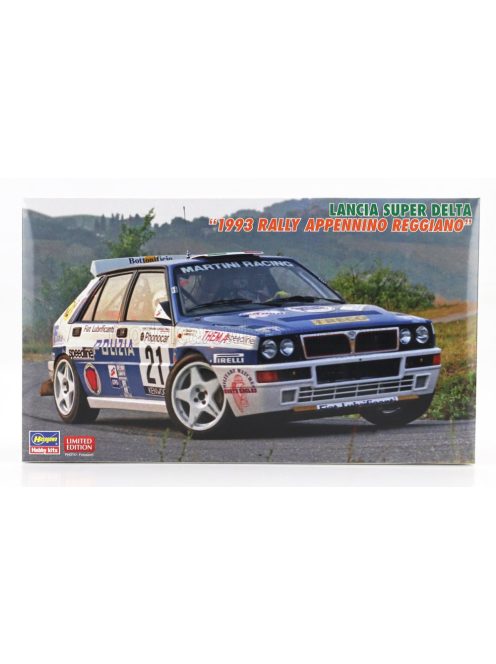 Hasegawa - LANCIA SUPER DELTA HF INTEGRALE POLIZIA N 21 RALLY APPENNINO REGGIANO 1993 V.GOMBOSO - O.TOBALDO /