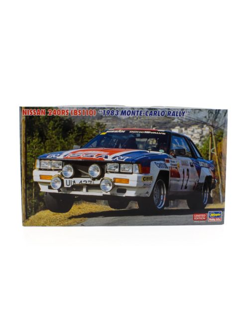 Hasegawa - NISSAN 240RS (BS110) TEAM NISSAN EUROPE (night version) N 12 RALLY CARLO 1983 TIMO SALONEN - SEPPO HARJANNE /