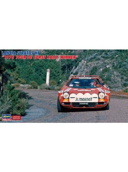 Hasegawa - LANCIA STRATOS HF N 6 WINNER RALLY TOUR DE CORSE 1975 BERNARD DARNICHE - ALAIN MAHE /