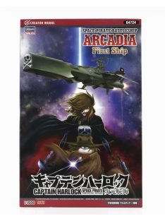   Hasegawa - TV SERIES SPACE PIRATE BATTLESHIP ARCADIA FIRST SHIP CAPTAIN HARLOCK /