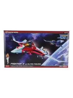   Hasegawa - TV SERIES FIGHTER 2 AIRPLANE JOE CRUSHER WITH ALFIN FIGURE /
