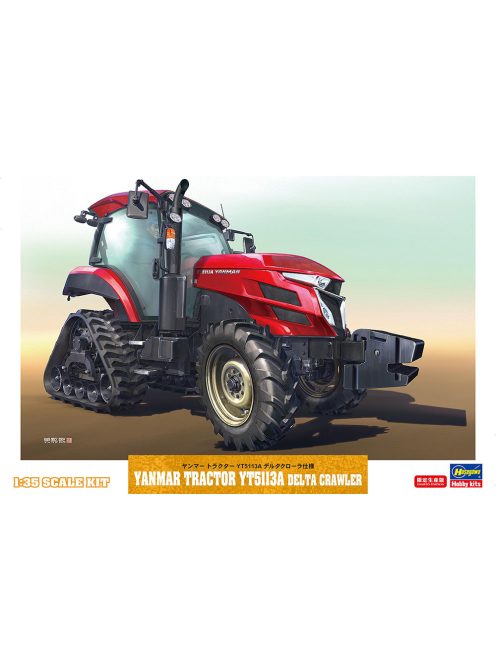 Hasegawa - YANMAR TRACTOR YT5113A DELTA CRAWLER 2025 /