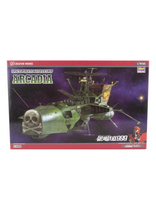 Hasegawa - AIRCRAFT ARCADIA SPACE PIRATE BATTLESHIP  /