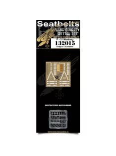  HGW Models - 1/32 P-51 Mustang - Fabric Seat Belts  - 2 sets Dragon, Trumpeter, Hasegawa, Tamiya