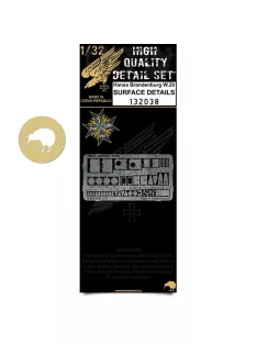   HGW Models - 1/32 W.29 - Surface Details - Photo-etched Sets  - Wingnut Wings