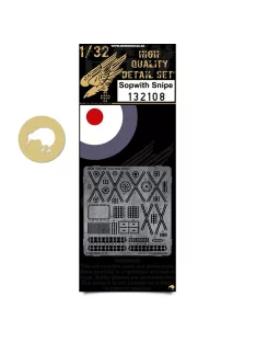   HGW Models - 1/32 Sopwith Snipe - Photo-etched Sets  - Wingnut Wings