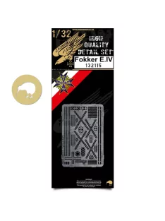   HGW Models - 1/32 Fokker E.IV - Photo-etched Sets  - Wingnut Wings