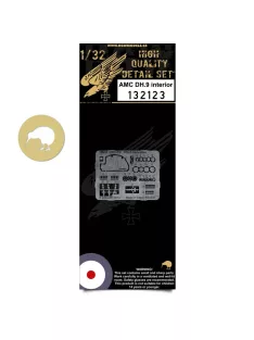   HGW Models - 1/32 AMC DH.9 - Interior - Photo-etched Sets  - Wingnut Wings