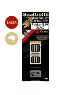   HGW Models - 1/32 Fokker E.IV - Fabric Seat Belts  - pre-cut (laser) Wingnut Wings
