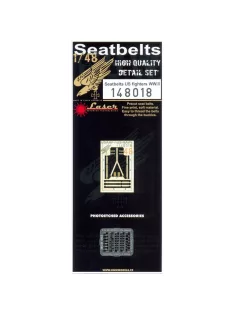   HGW Models - 1/48 U.S. Fighters - Microplastic Seat Belts - pre-cut (laser) WWII era