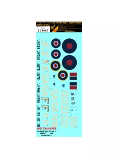 HGW Models - 1/48 Hawker Tempest Mk.V. series 1. - Markings