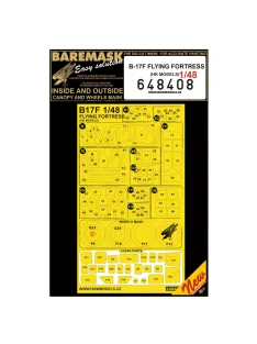 HGW Models - 1/48 P-40N WARHAWK - Masks
