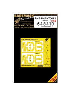 HGW Models - 1/48 F-4B PHANTOM II - Masks