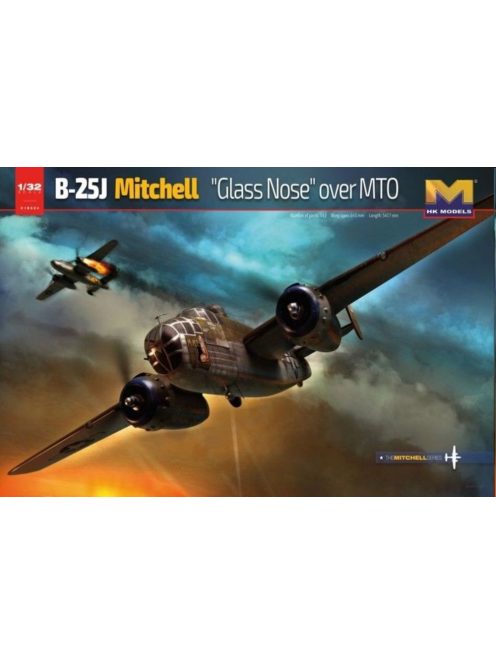 HongKong Model - B-25J Mitchell Glass Nose over MTO