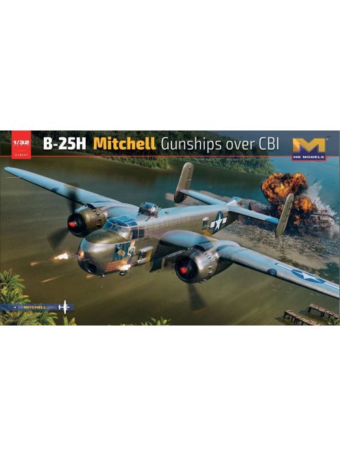 HongKong Model - B-25H Mitchell Gunship Over CBI