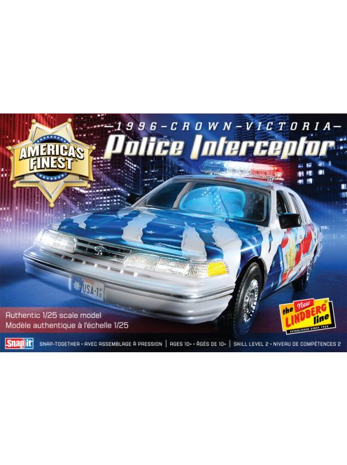 Lindberg - America’s Finest Crown Victoria Police Cruiser