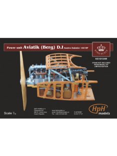   HPH Models - 1/18 Power unit Aviatik(Berg) D.I.Austro Daimler 160 HP