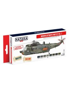   HATAKA - Red Line Set (8 pcs) Modern Luftwaffe paint set vol. 2