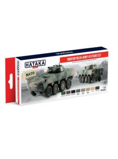   HATAKA - Red Line Set (8 pcs) Modern Polish Army AFV paint set