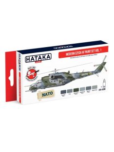   HATAKA - Red Line Set (6 pcs) Modern Czech AF paint set vol. 1