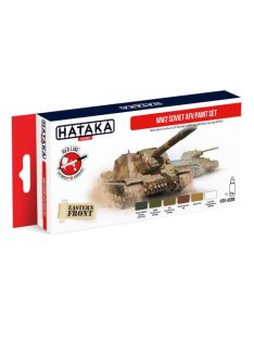 HATAKA - Red Line Set (6 pcs) WW2 Soviet AFV paint set