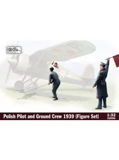 IBG - Polish Pilot and Ground Crew 1939 Figure Set