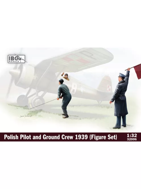 IBG - Polish Pilot and Ground Crew 1939 Figure Set