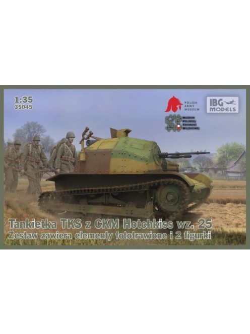 IBG - TKS Polish Tankette with Hotchkiss Machine Gun