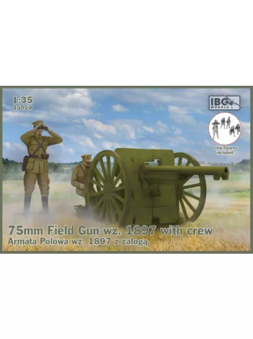IBG - 75mm Field Gun wz.1897 with Polish Artillerymen