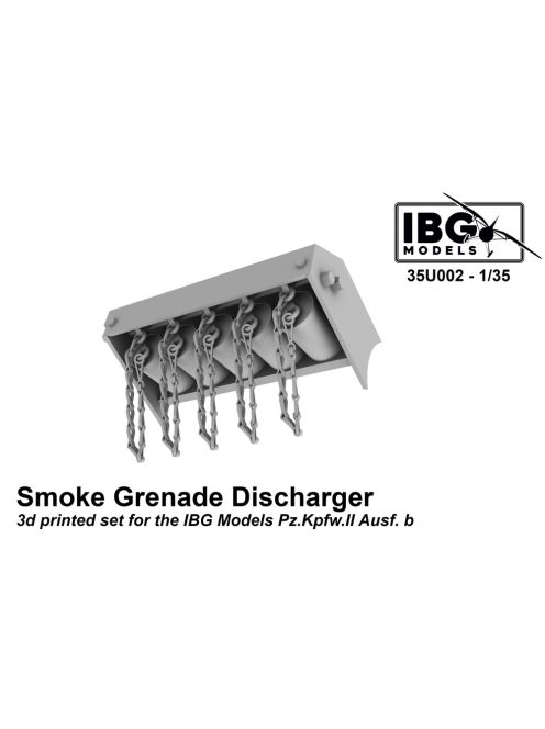 IBG - 1/35  Smoke Grenade Dischargers for Pz.Kpfw.II Ausf. b - 3d Printed Set