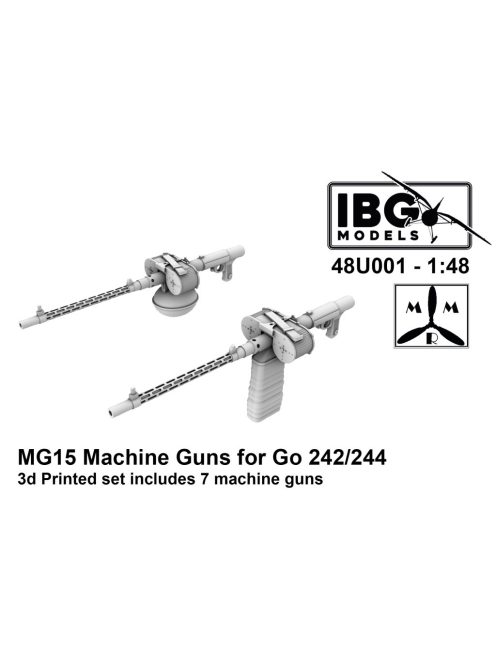 IBG - 1/48 MG15 Machine Guns for Gotha Go-242/244