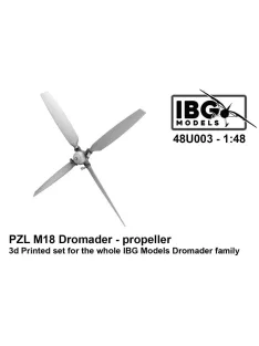 IBG - PZL M18 Dromader - Propeller - 3d Printed Set