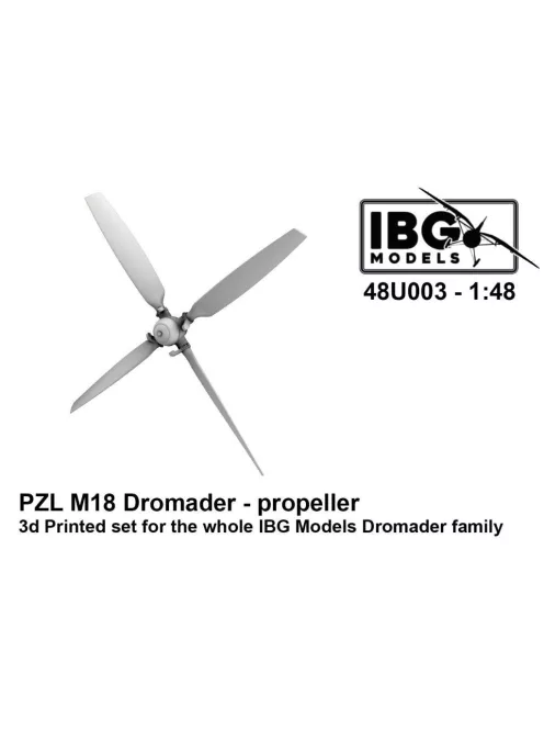 IBG - PZL M18 Dromader - Propeller - 3d Printed Set