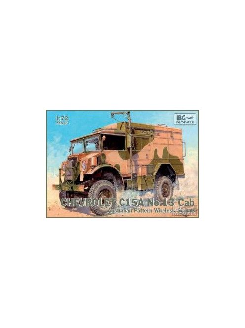 IBG - 1/72 Chevrolet C.15A  No.13 Cab Australian Pattern Wireless / Signals