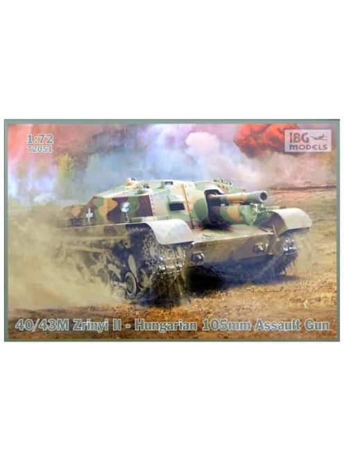 IBG Models - 40/43M Zrinyi Ii - Hungarian 105Mm Assault Gun