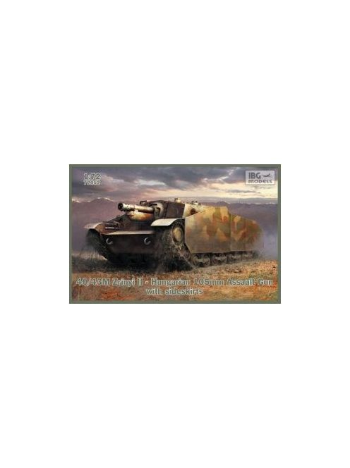 IBG Models - 40/43 Zrinyi Ii Hungarian 105Mm Gun