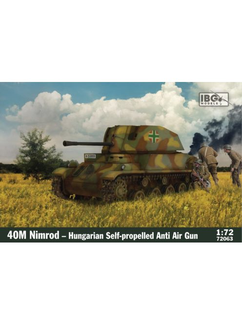 IBG - 1/72 40M Nimrod - Hungarian Self-propelled Anti Air Gun - IBG
