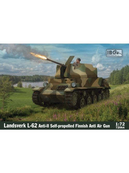 IBG - 1/72 Landsverk L-62 Anti-II Finnish Self-propelled Anti Air Gun - IBG